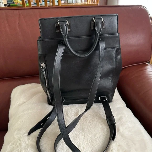 Rag & Bone Leather Backpack - Picture 4 of 7